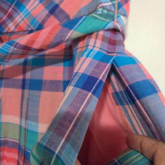 NWT TALBOTS PLAID MIDI FULL SKIRT SIZE 10 / MEDIUM - Picture 7 of 16